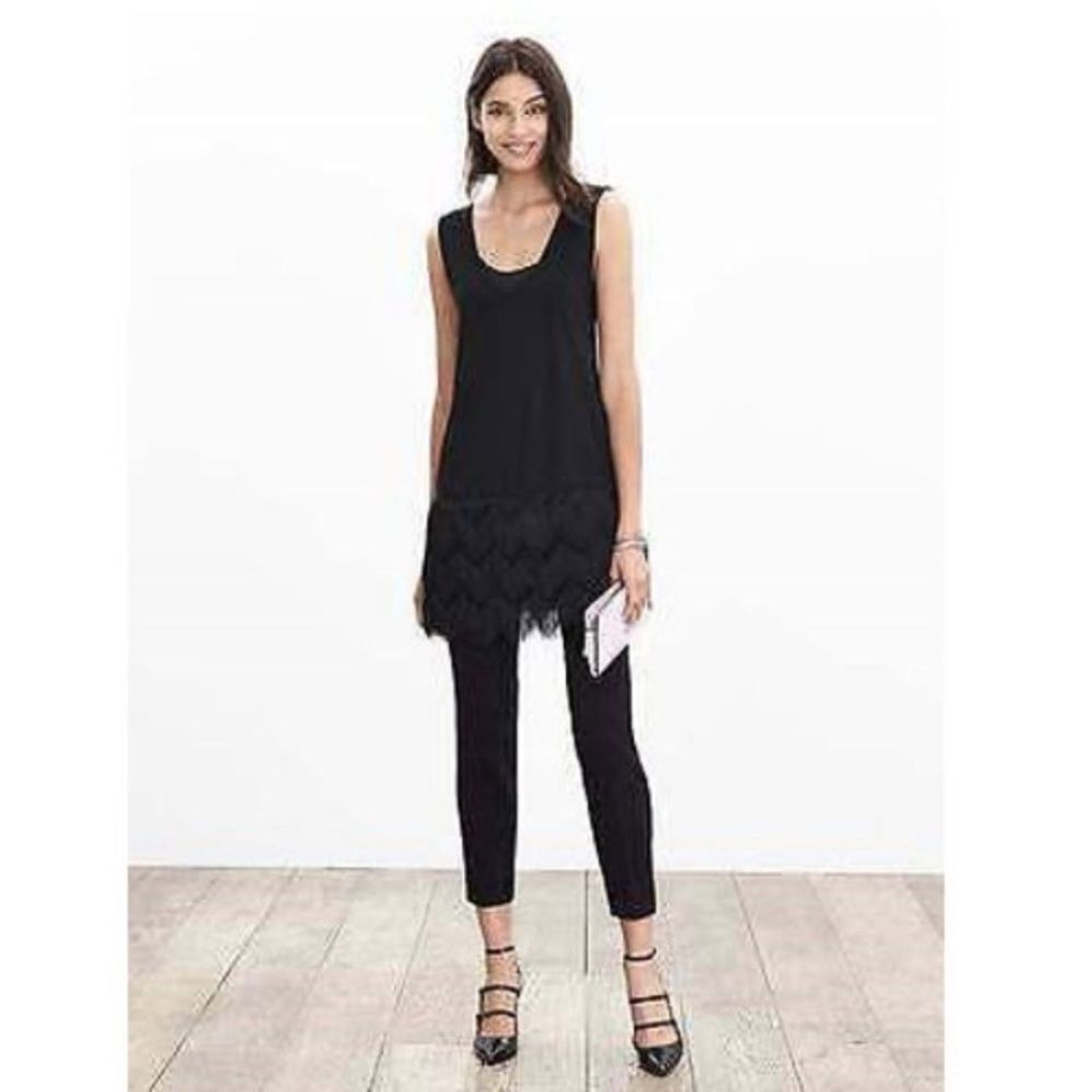Banana Republic Flapper Tunic Tank size med